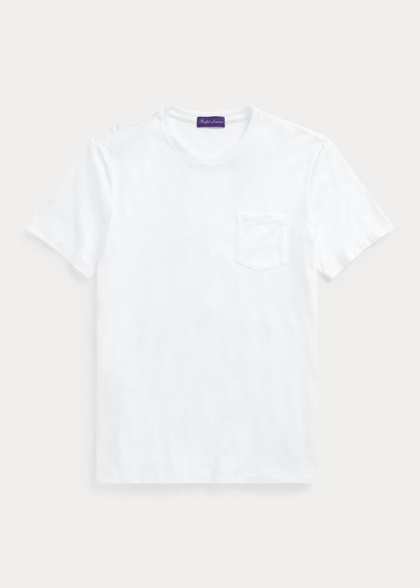 Men's Ralph Lauren Relaxed Fit Pocket T Shirts | 480519GIU